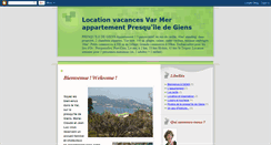 Desktop Screenshot of location-provence-giens.blogspot.com