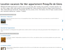 Tablet Screenshot of location-provence-giens.blogspot.com