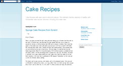 Desktop Screenshot of cakerecipes4you.blogspot.com