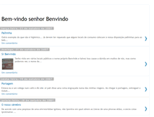 Tablet Screenshot of bem-vindosenhorbenvindo.blogspot.com