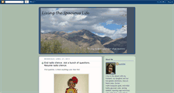 Desktop Screenshot of livingthespaciouslife.blogspot.com