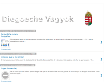 Tablet Screenshot of diegoechevagyok.blogspot.com