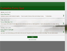 Tablet Screenshot of funtasticsfunnyspot.blogspot.com