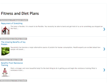 Tablet Screenshot of fitness-diet-plans.blogspot.com