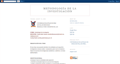 Desktop Screenshot of metodologiainvestigacion.blogspot.com