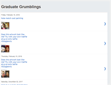 Tablet Screenshot of graduategrumblings.blogspot.com