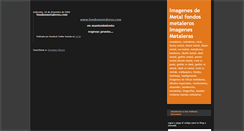 Desktop Screenshot of imagenes-metaleras.blogspot.com