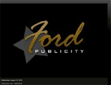 Tablet Screenshot of fordpublicity.blogspot.com