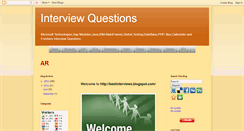 Desktop Screenshot of bestinterviews.blogspot.com