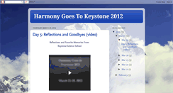 Desktop Screenshot of keystone2012.blogspot.com