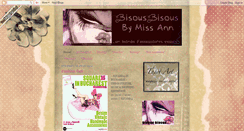 Desktop Screenshot of bisousbymissann.blogspot.com