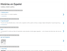 Tablet Screenshot of historiasenespanol.blogspot.com