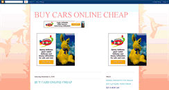 Desktop Screenshot of buycarsonlinecheap.blogspot.com