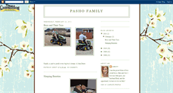 Desktop Screenshot of pashofamily.blogspot.com