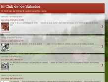 Tablet Screenshot of elclubdelossabados.blogspot.com