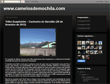 Tablet Screenshot of camelosdemochila.blogspot.com