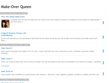 Tablet Screenshot of makeoverqueen.blogspot.com