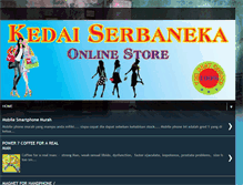 Tablet Screenshot of kedaiserbaneka2012.blogspot.com