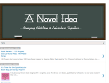 Tablet Screenshot of a-novel-idea-by-maryelizabeth.blogspot.com