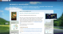 Desktop Screenshot of bombellimandala.blogspot.com