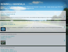 Tablet Screenshot of bombellimandala.blogspot.com