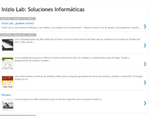 Tablet Screenshot of iniziolab.blogspot.com