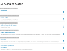 Tablet Screenshot of cajondesastrecep.blogspot.com