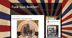 Desktop Screenshot of funksoulbrother.blogspot.com