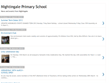 Tablet Screenshot of nightingaleprimaryschool.blogspot.com