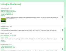 Tablet Screenshot of lasagnagardening.blogspot.com