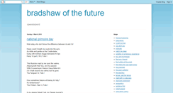Desktop Screenshot of bradshawofthefuture.blogspot.com
