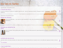 Tablet Screenshot of elaveiodosertao.blogspot.com