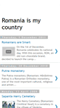 Mobile Screenshot of mycountryromania.blogspot.com