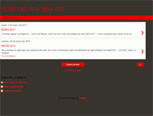 Tablet Screenshot of clubciclistabenitez.blogspot.com