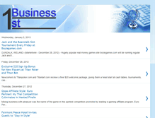 Tablet Screenshot of business1st.blogspot.com