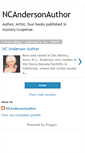 Mobile Screenshot of ncandersonauthor.blogspot.com