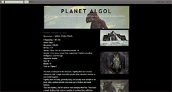 Desktop Screenshot of planetalgol.blogspot.com