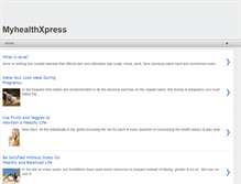 Tablet Screenshot of myhealthxpress.blogspot.com