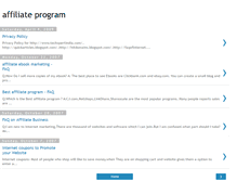 Tablet Screenshot of affiliateprogramstore.blogspot.com