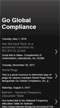 Mobile Screenshot of globalcompliance.blogspot.com