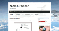 Desktop Screenshot of andranur.blogspot.com