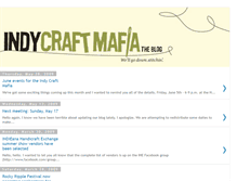 Tablet Screenshot of indycraftmafia.blogspot.com