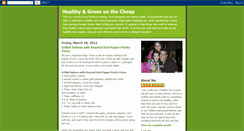 Desktop Screenshot of healthygreenonthecheap.blogspot.com