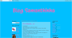 Desktop Screenshot of blogsamanthinha.blogspot.com