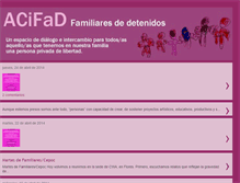 Tablet Screenshot of familiaresdedetenidos.blogspot.com