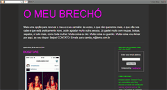 Desktop Screenshot of omeubrecho.blogspot.com