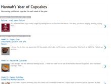 Tablet Screenshot of hannahsyearofcupcakes.blogspot.com