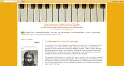 Desktop Screenshot of federation-message-hazrat-inayat-khan.blogspot.com