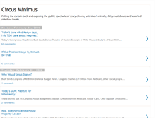 Tablet Screenshot of circus-minimus.blogspot.com