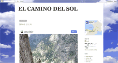 Desktop Screenshot of elcaminodelsol.blogspot.com